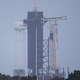 Almost ready to light this candle: The Falcon 9 on the launchpad, November 14, 2020.